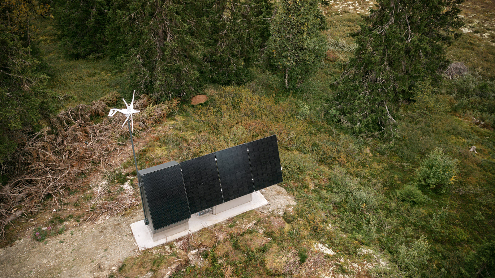 How much energy can you generate, store and use with a power station?